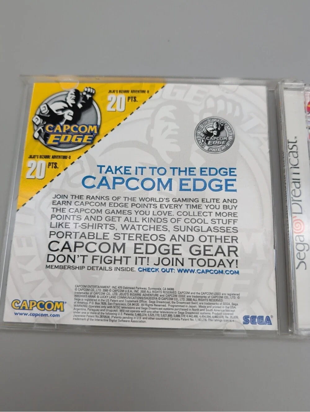 JoJo's Bizarre Adventure Tested Working (Sega Dreamcast, 2000)